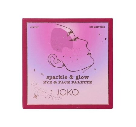 JOKO My Universe Sparkle & Glowمنتج تجميلي متعدد الاستخدامات  للعيون والوجه مصمم لإضفاء لمسة نهائية متألقة على البشرة.